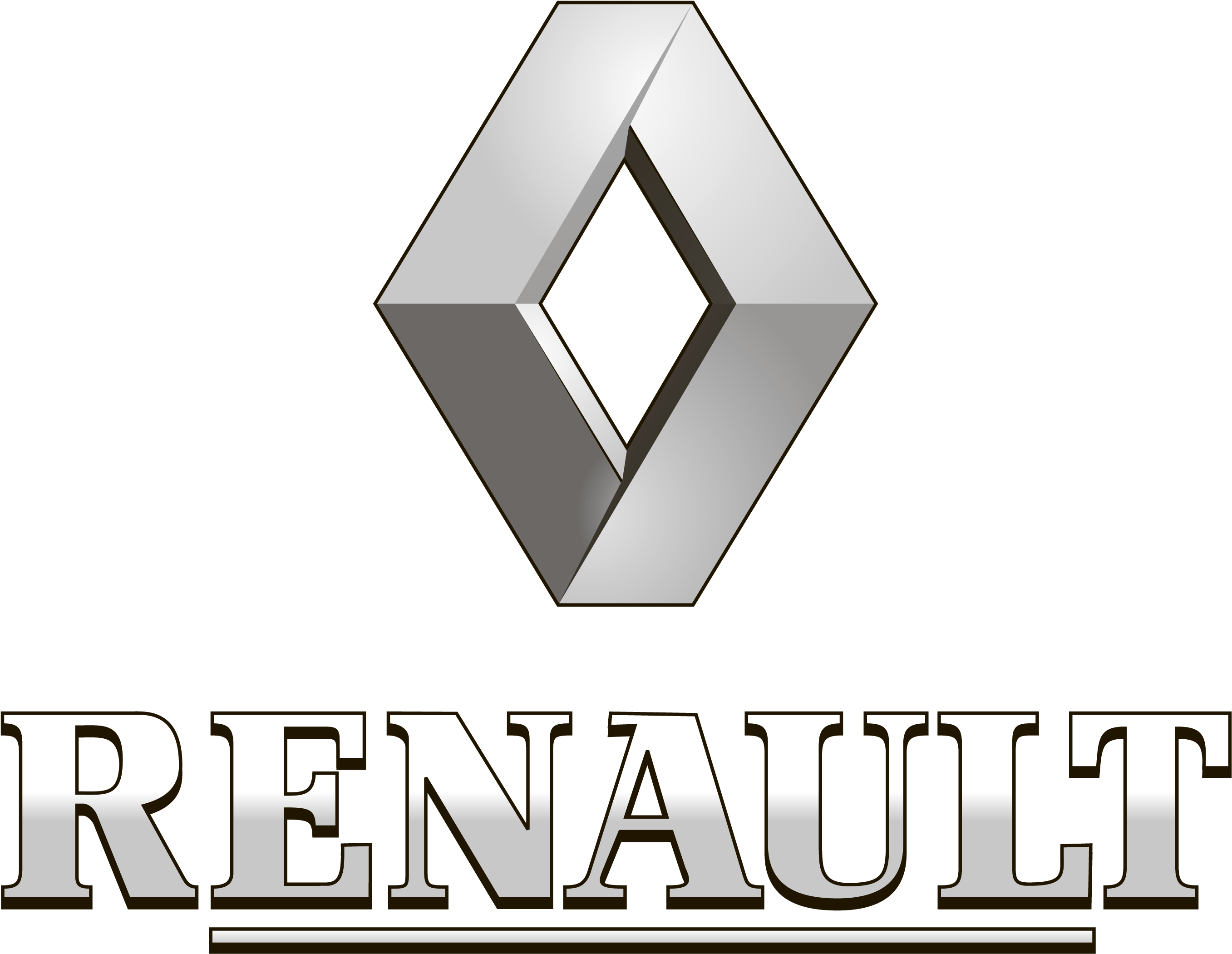 Logo Renault Brand Text Png Image With Transparent