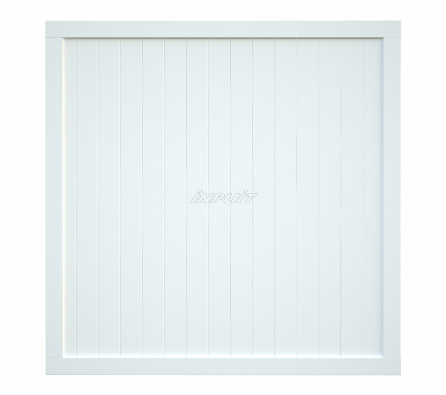 Adele1 White Visual White Garage Door