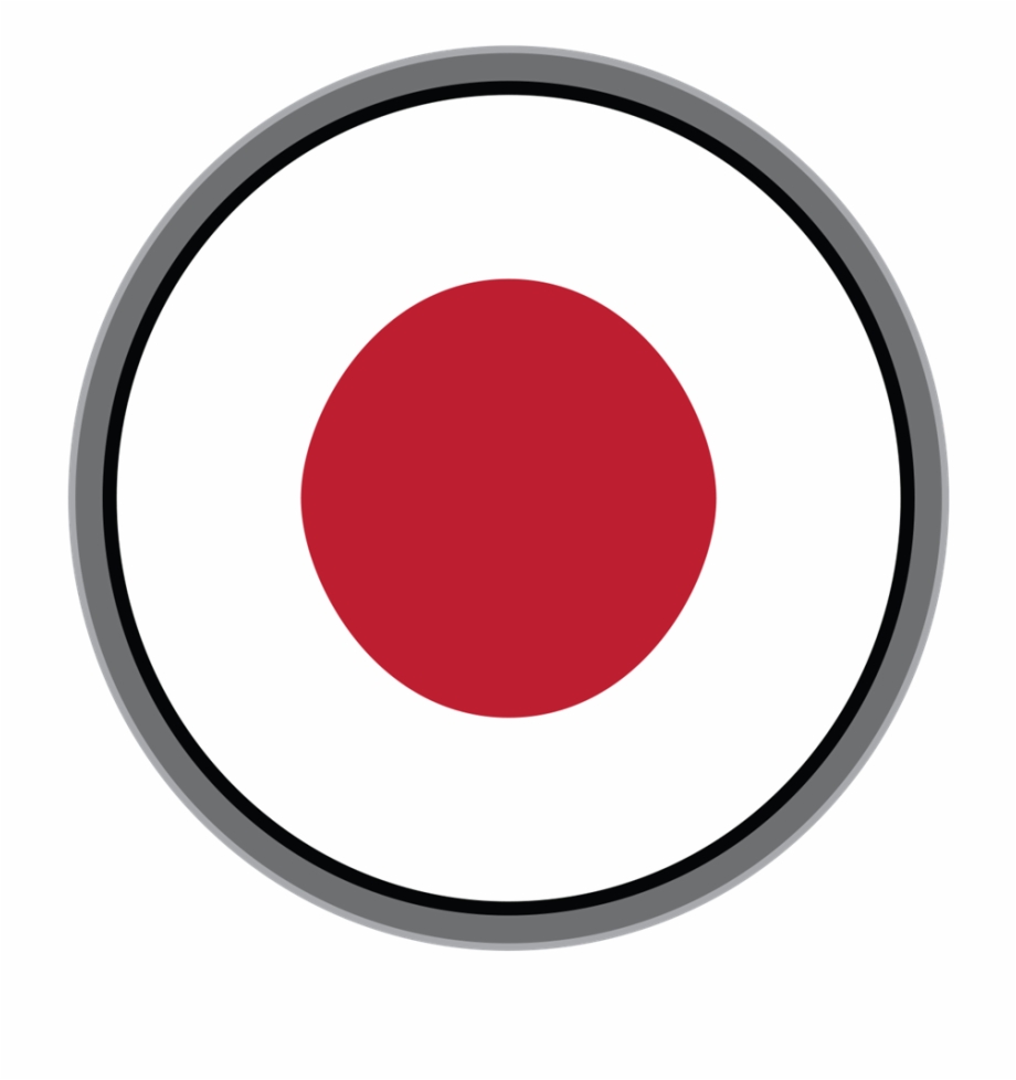Japans Flag Circle