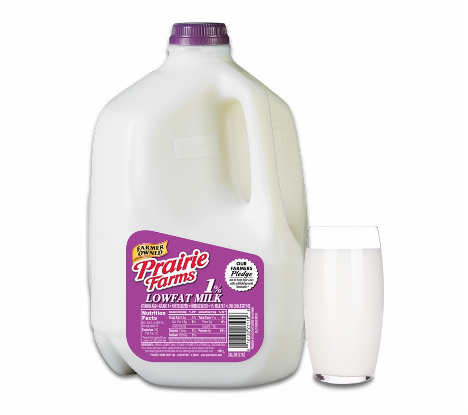 Gallon Milk Png Prairie Farms Milk Gallon