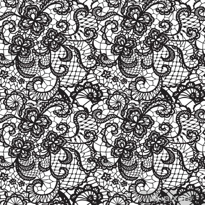 Black Lace Pattern Png - Clip Art Library