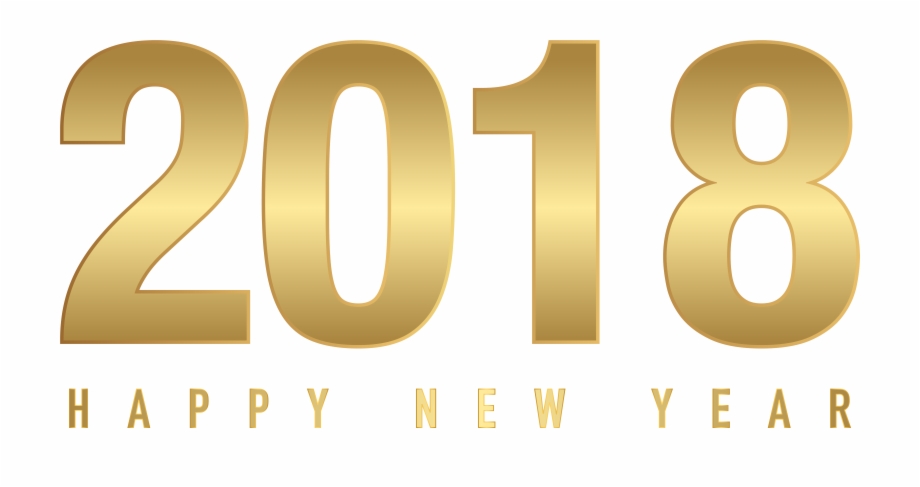Free Clipart For New Year 2018 Happy New