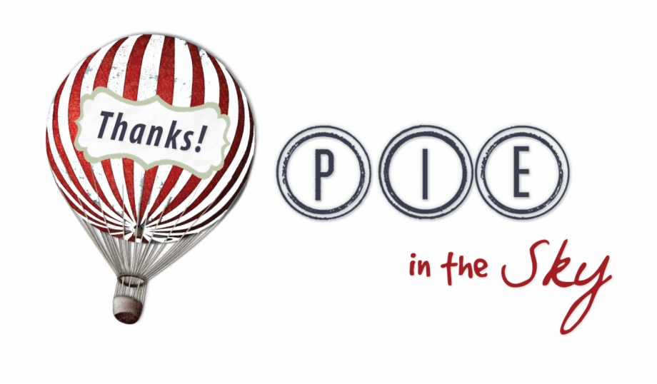 Pie In The Sky Logo Thanks Balloon