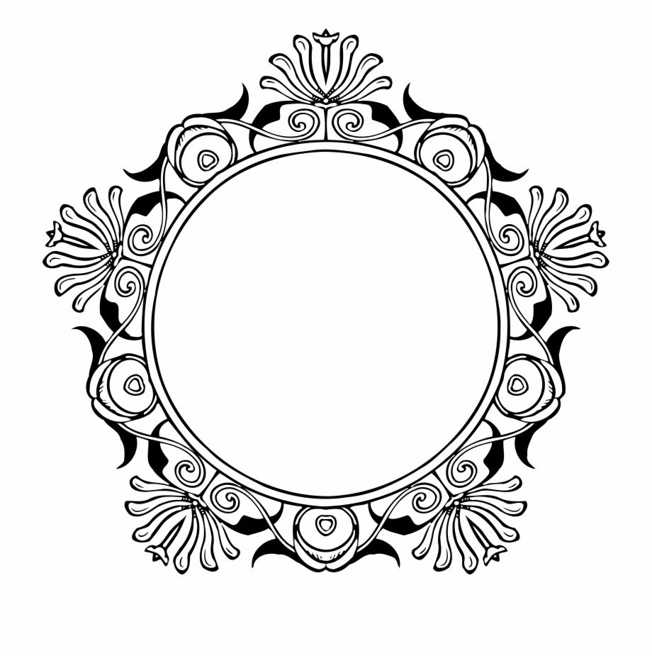 Photo Of Mirror Frame Vector File 263 Transpapng