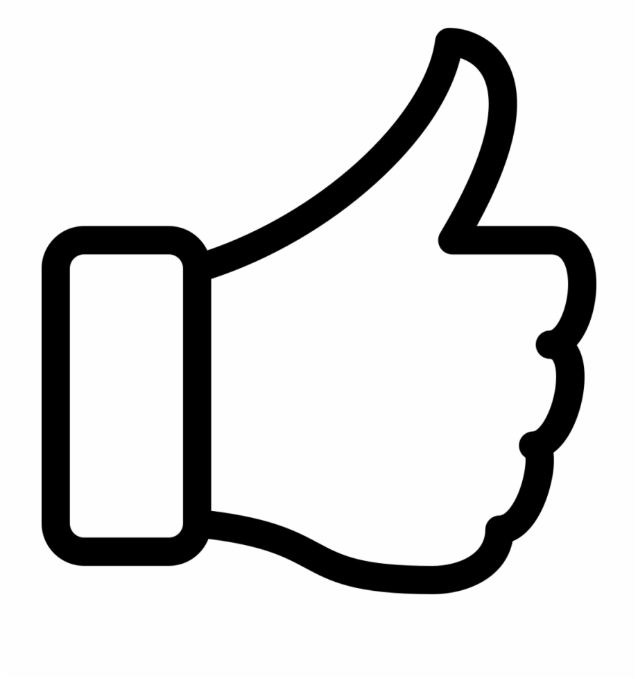 transparent thumbs up clipart png
