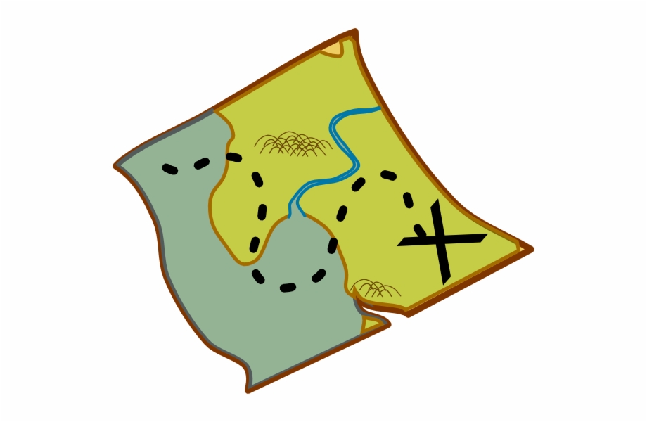 Hiking Clipart Trail Map Map Clipart