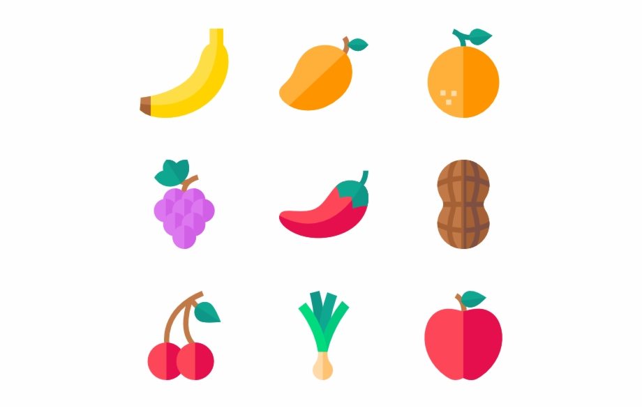 Fruits Vegetables Vegetable Vector Icon Png
