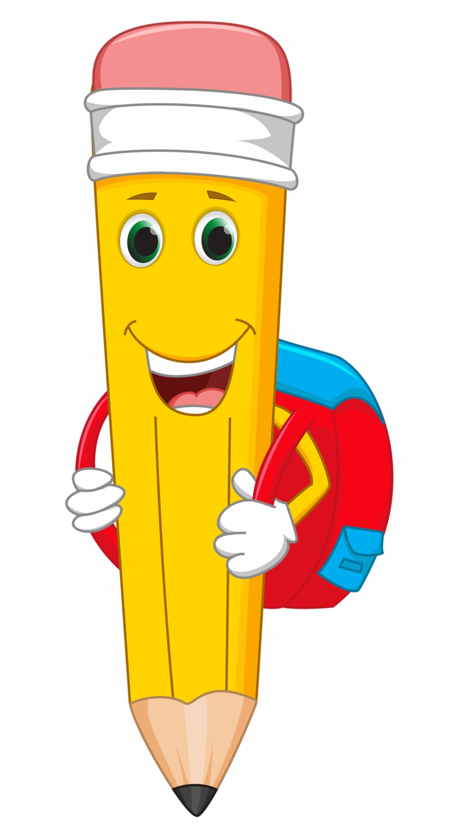 Cartoon Pencil Png Cartoon Pencil With A Face