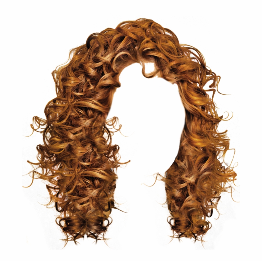 Curly Hair Transparent Background