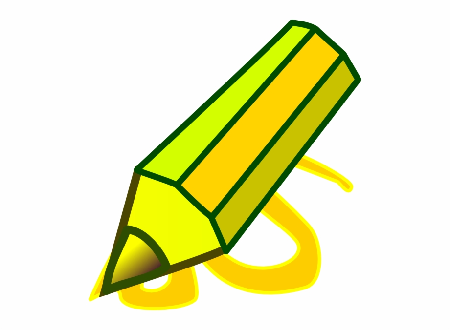 Pencil Png Clipart Yellow Pencil