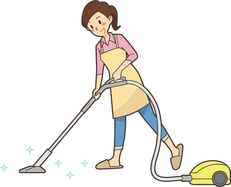 Vacuum Cleaner Cleaning Computer Icons Woman Vacuum Clipart