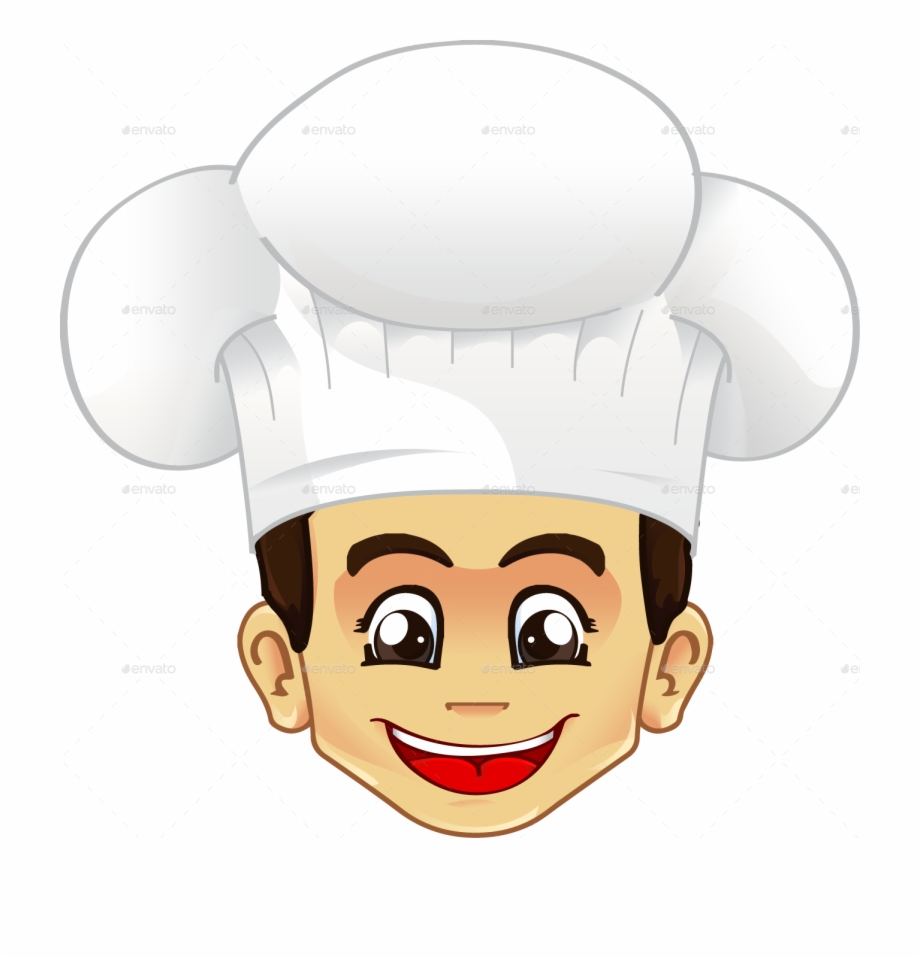 Acc Chef Hat Face With Glasses Clipart