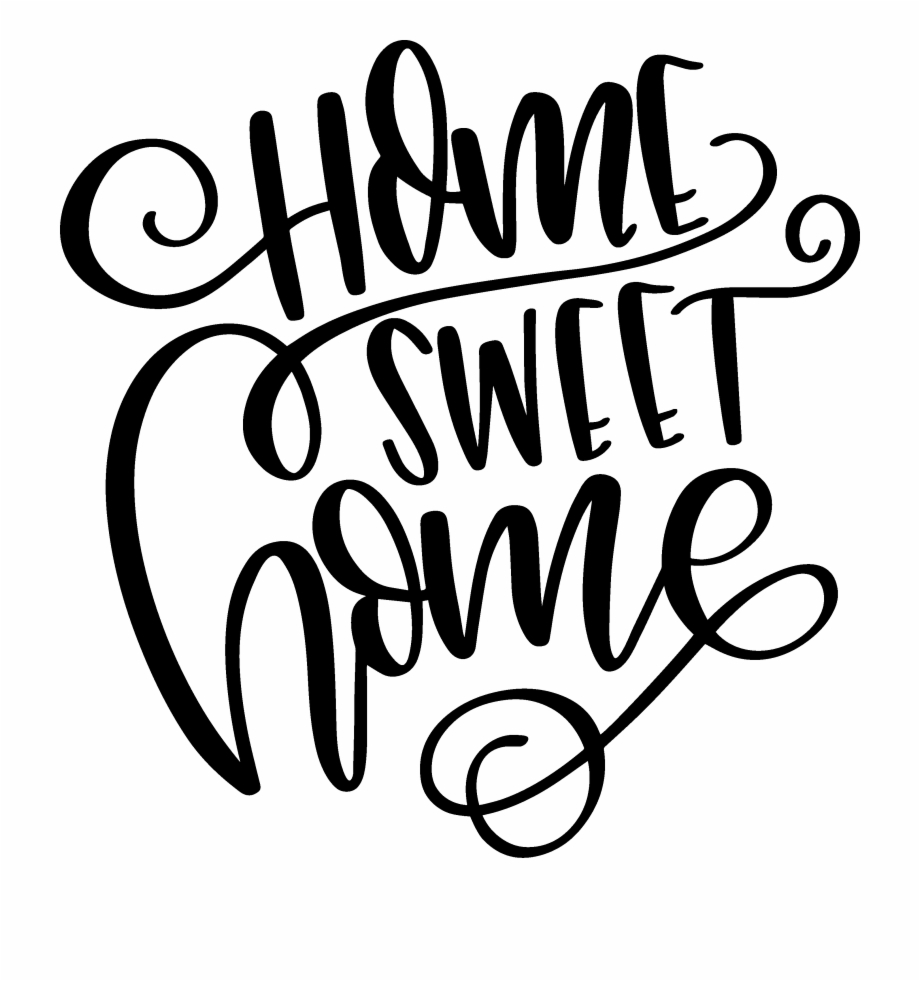 Home Sweet Home Transparent Home Sweet Home Png - Clip Art Library