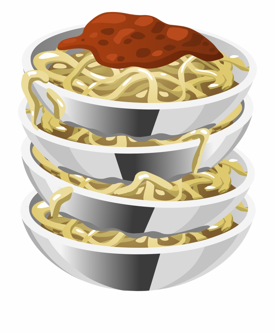 Spaghetti Sauce Pasta Noodles Png Image Animasi Spaghetti