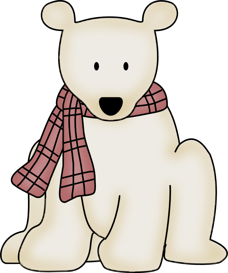 January Teddy Bear Clipart Clipart Polar Bear Png