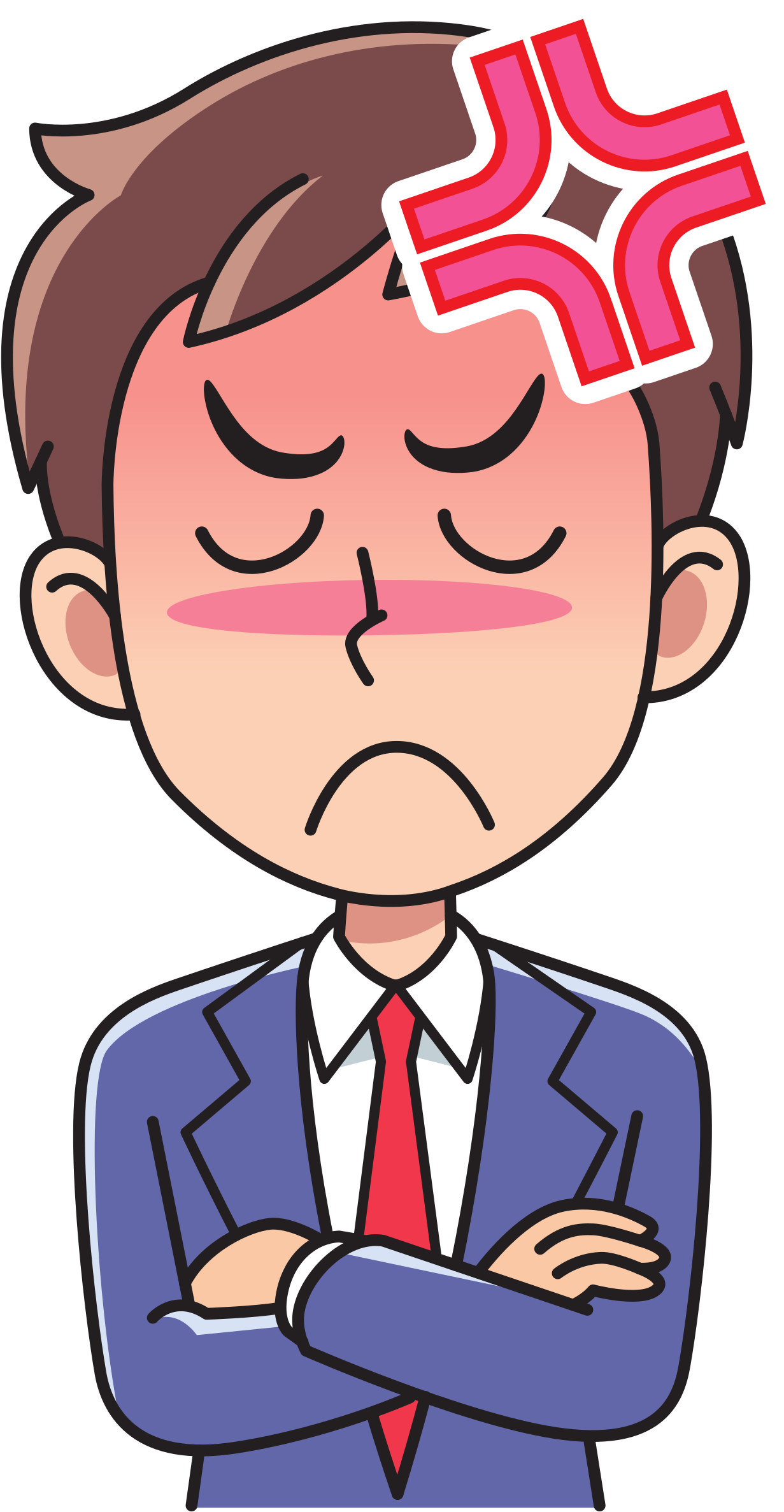 man angry clipart
