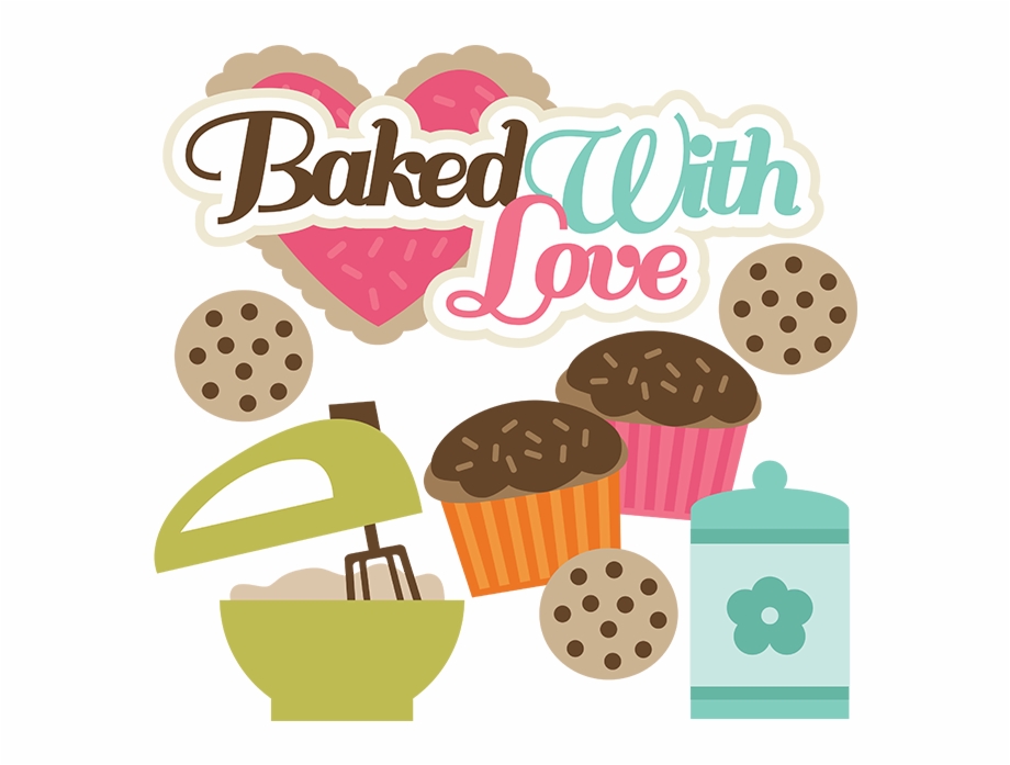 Baking Clipart Baking Cupcake Baking With Love