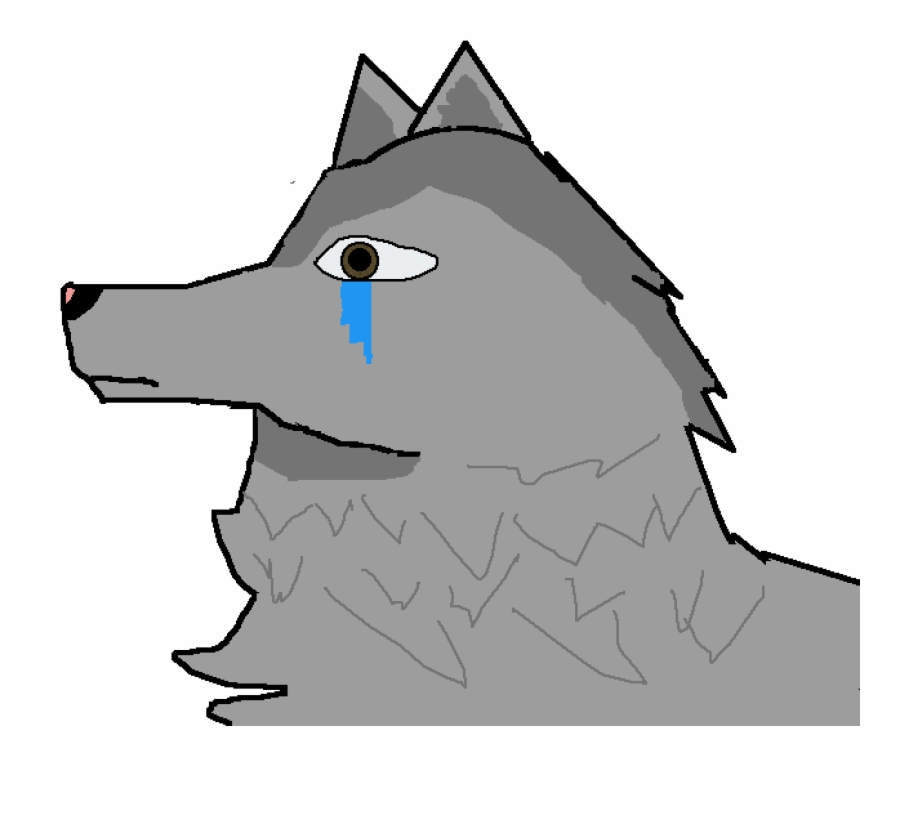 Sad Wolf Cartoon Png Download Sad Wolf Cartoon