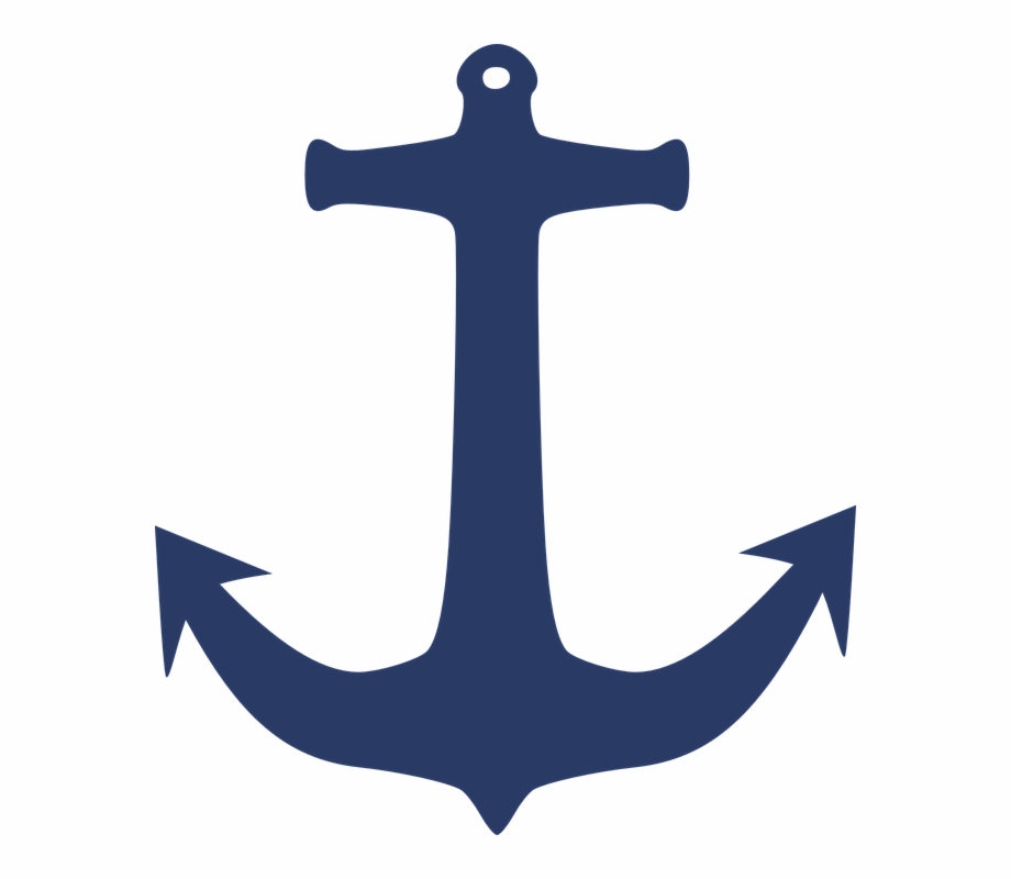 Anchor Png Navy Blue Anchor Clipart