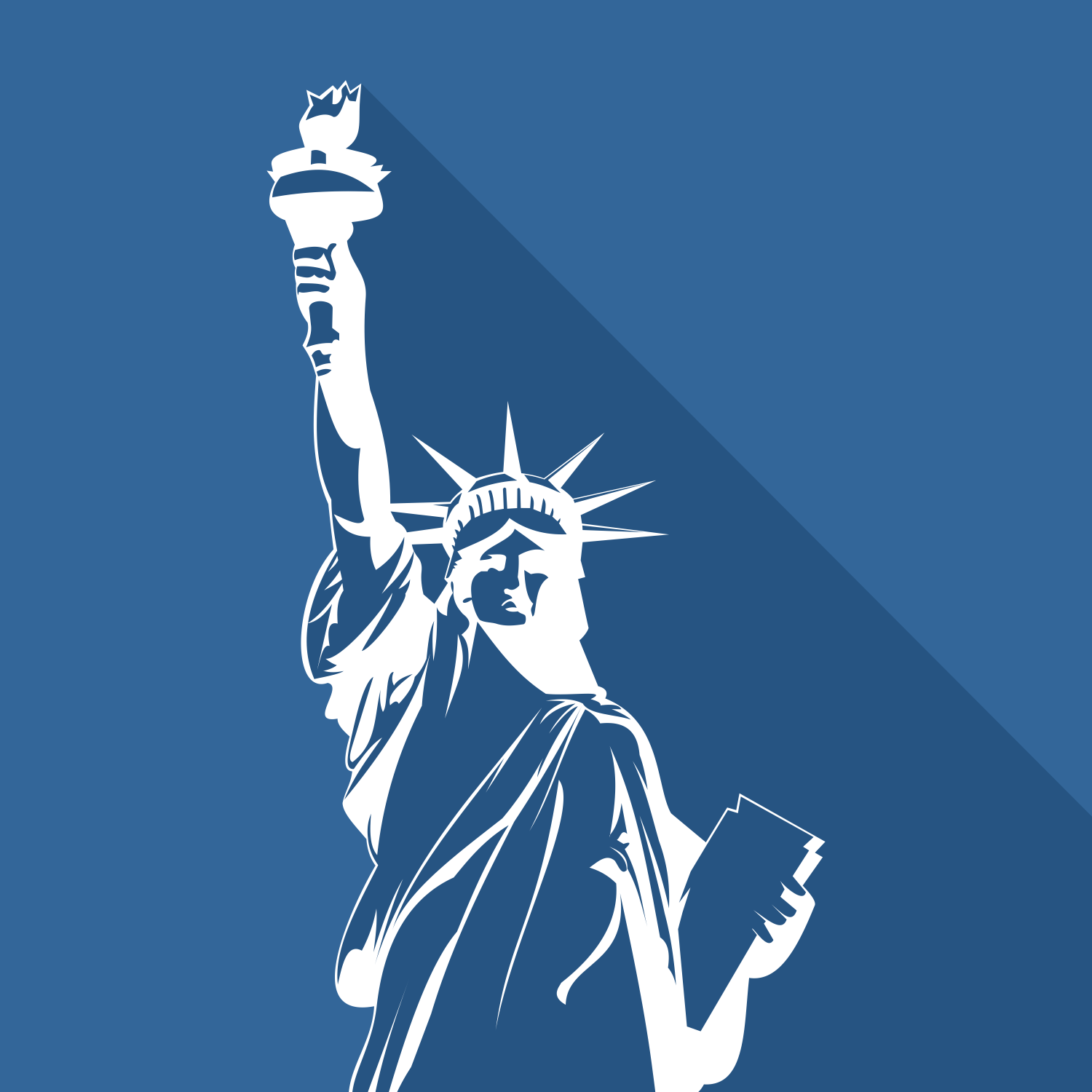 Статуя свободы логотип