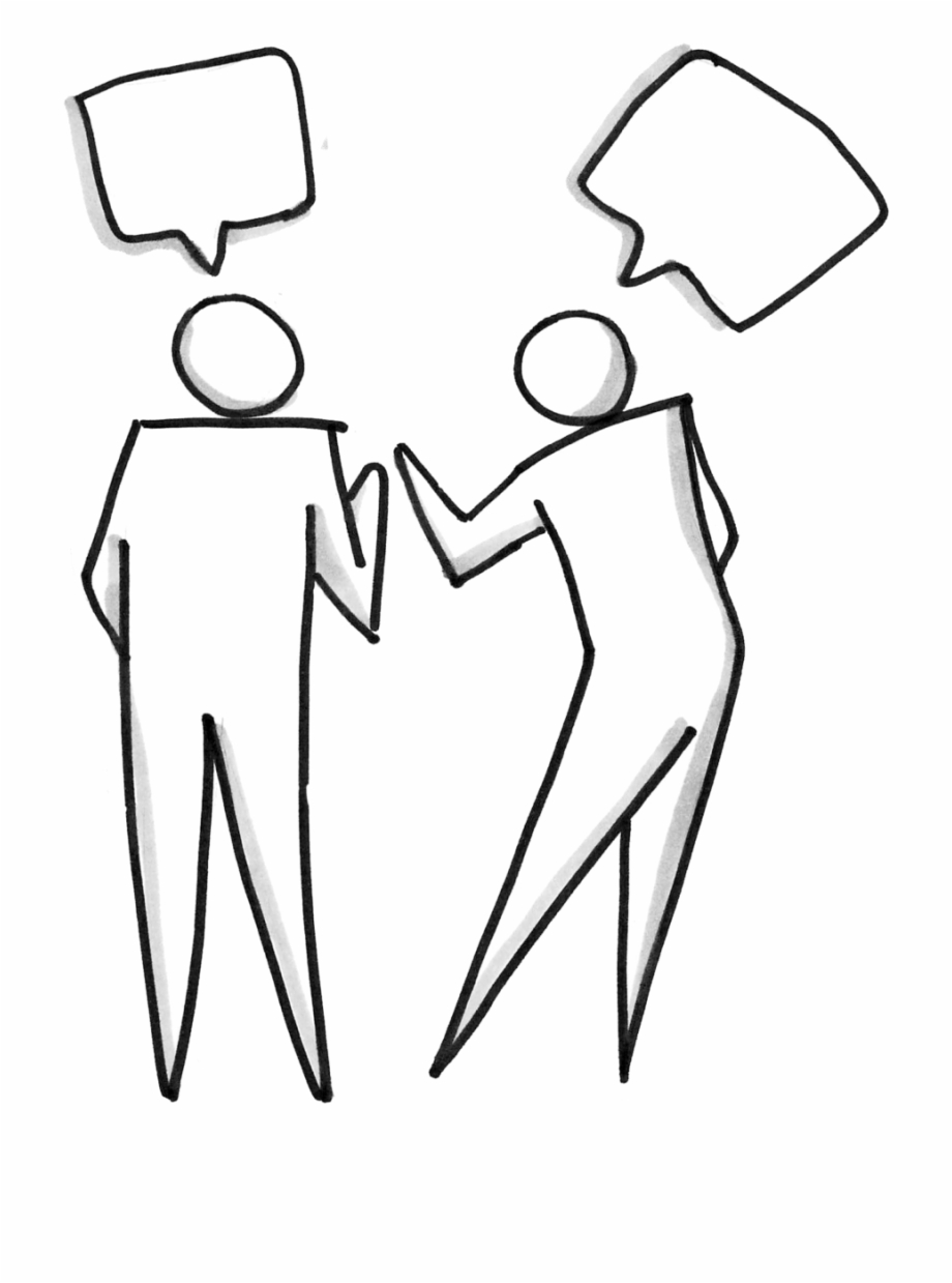 Sketch Two People Talking Stock Illustrations – 479 Sketch Two People  Talking Stock Illustrations, Vectors & Clipart - Dreamstime