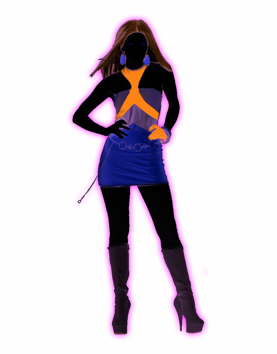 Dance Girl Png Picture Neon Girl Png