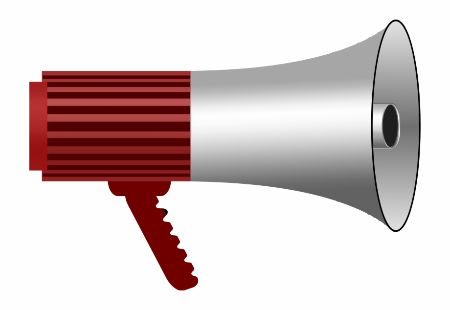 Cheer Megaphone Clipart The Cliparts Blow Horn