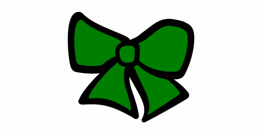Cheerleader Clipart Director Green Cheer Bow Clip Art