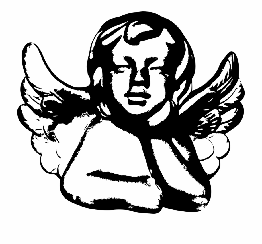 Angel Baby Cherub Leaning Png Image Cherub Clipart
