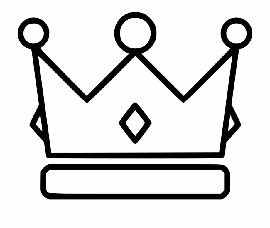 Free King And Queen Crown Silhouette, Download Free King And Queen ...