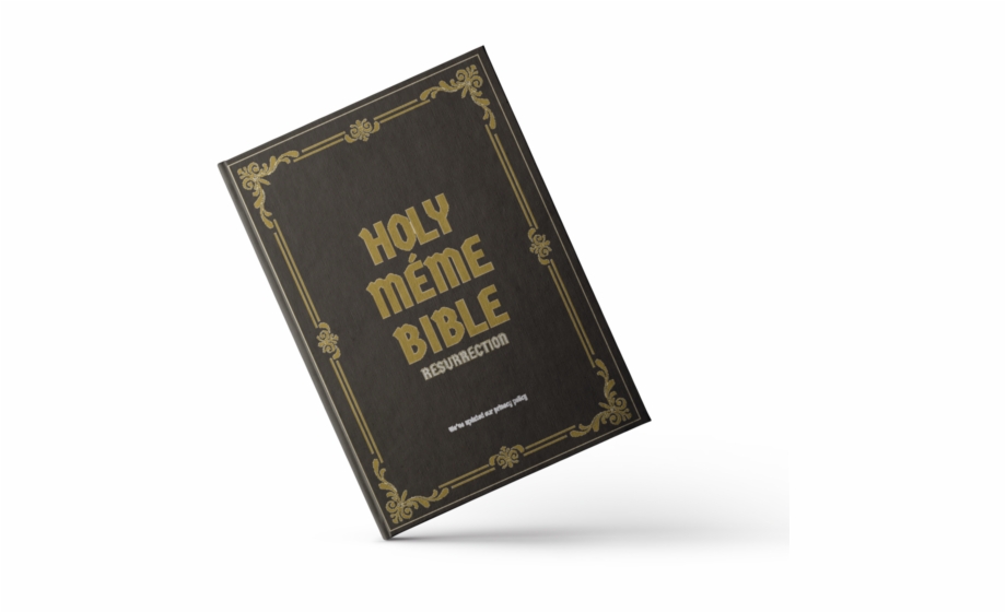 Holy Meme Bible Book Cover