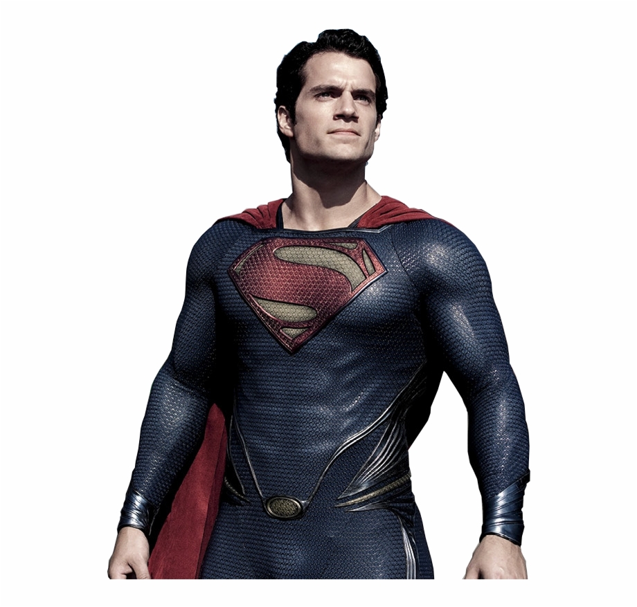 Henry Cavill Man Of Steel Superman Transparent Image - Clip Art Library