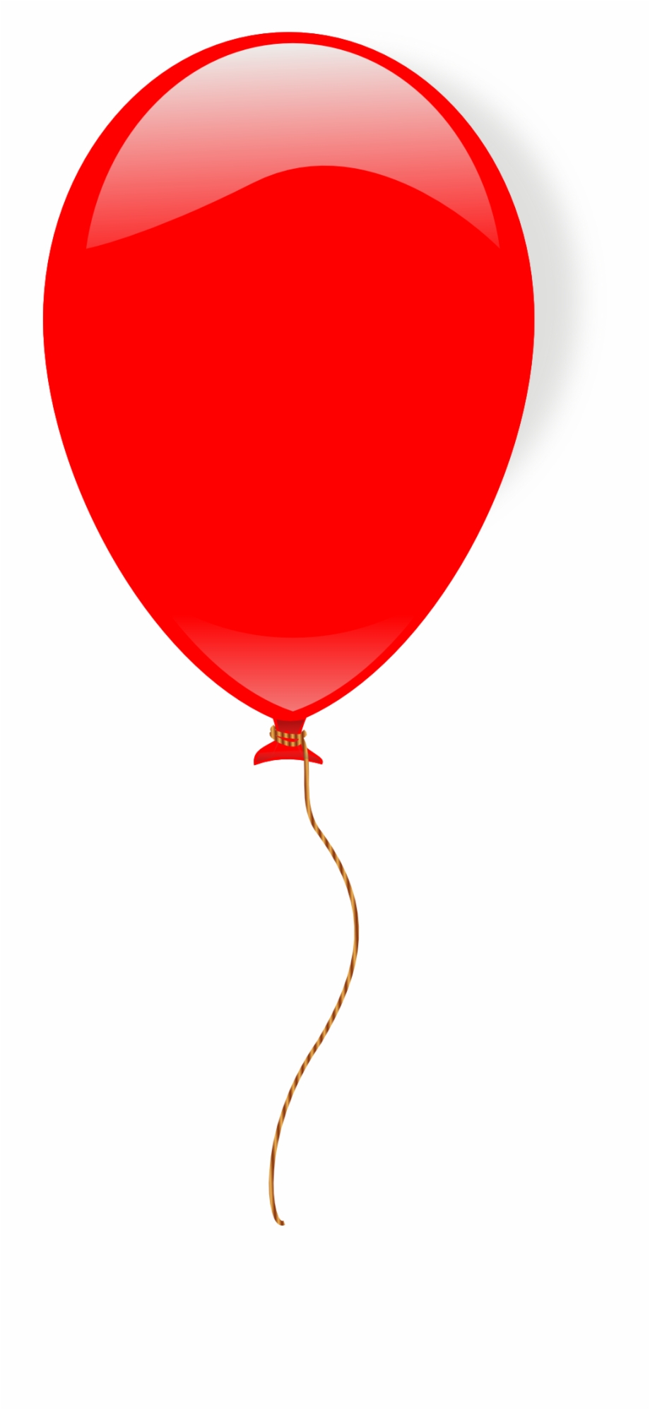 Free Red Balloon Transparent Background, Download Free Red Balloon ...