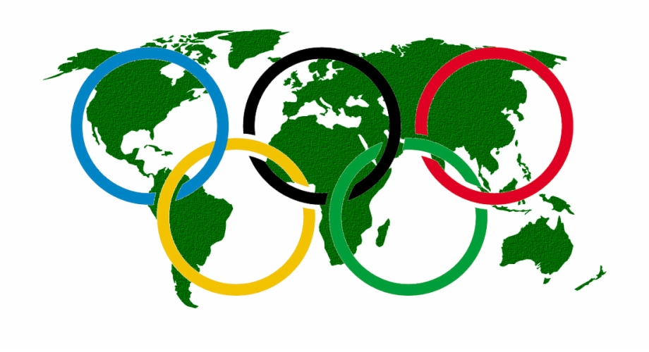 Olympic Rings Png Clipart High Quality World Map