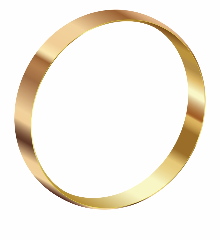 Free Gold Png Backgrounds Golden Circle Ring Png