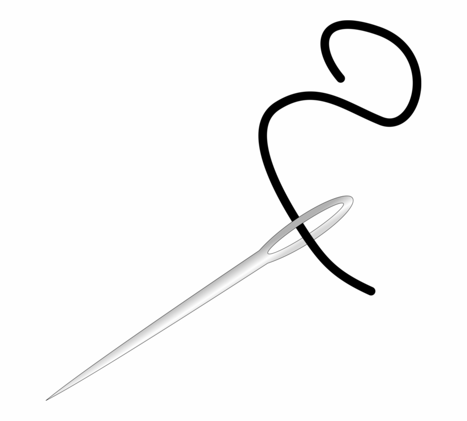 Free Needle And Thread Black And White Download Free Needle And Thread Black And White Png