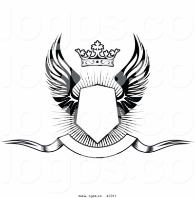 Logo Shield, black shield, white and black shield logo, emblem, monochrome  png | PNGEgg