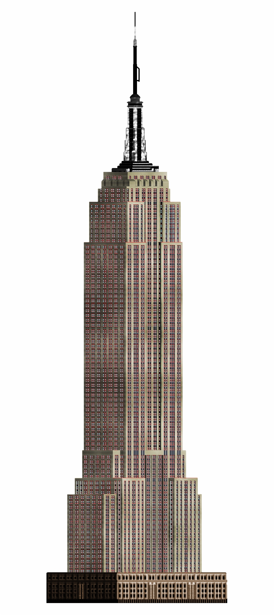 Skyscraper Transparent Background Transparent Empire State Building