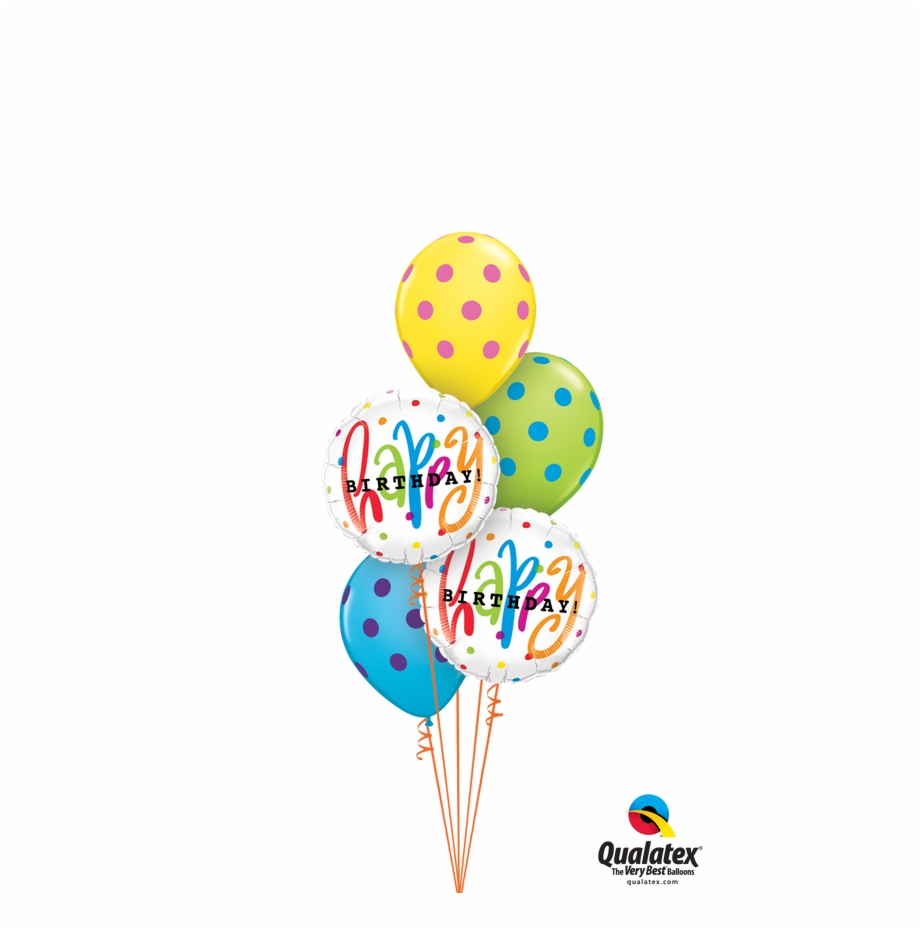 Balloon Bouquet Png Bouquet Of Birthday Balloons Png