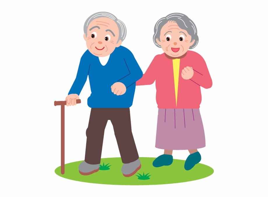 Elderly Cartoon Png Care Of Old People Cartoon - Clip Art Library