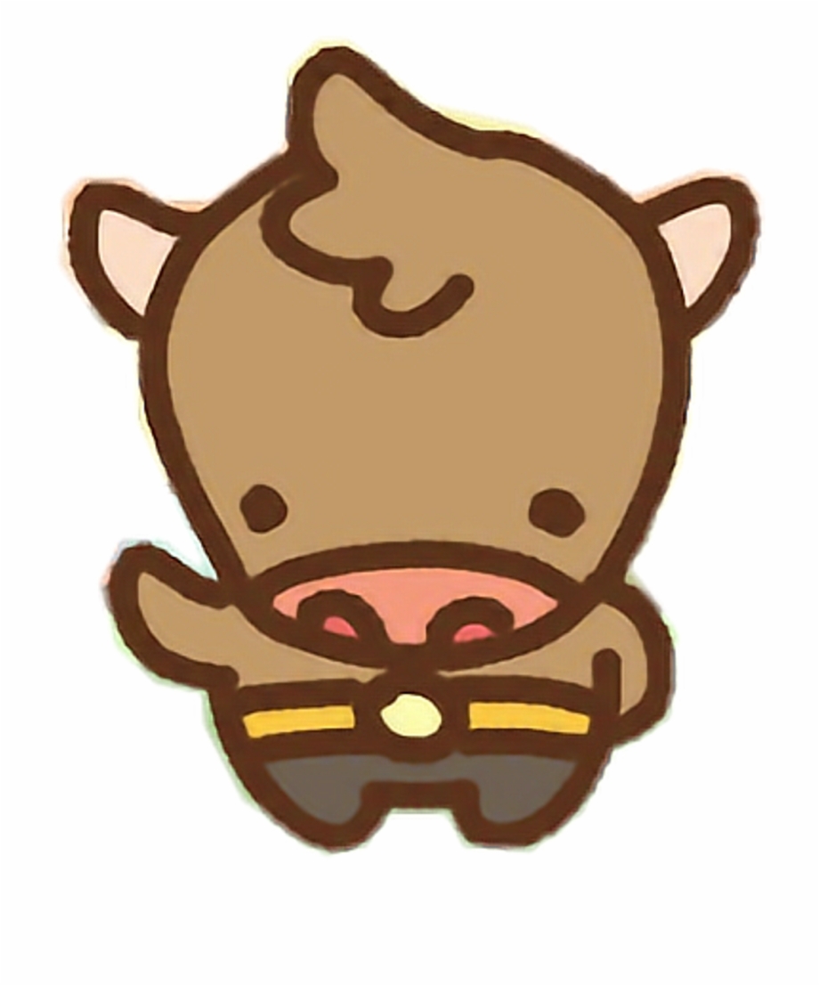 Clawbert Cute Kawaii Cartoon Happy Bull Minotaur Cute