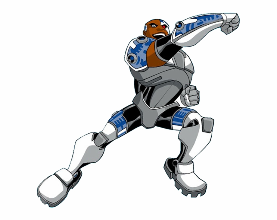 Download Png Image Report Teen Titans Original Cyborg