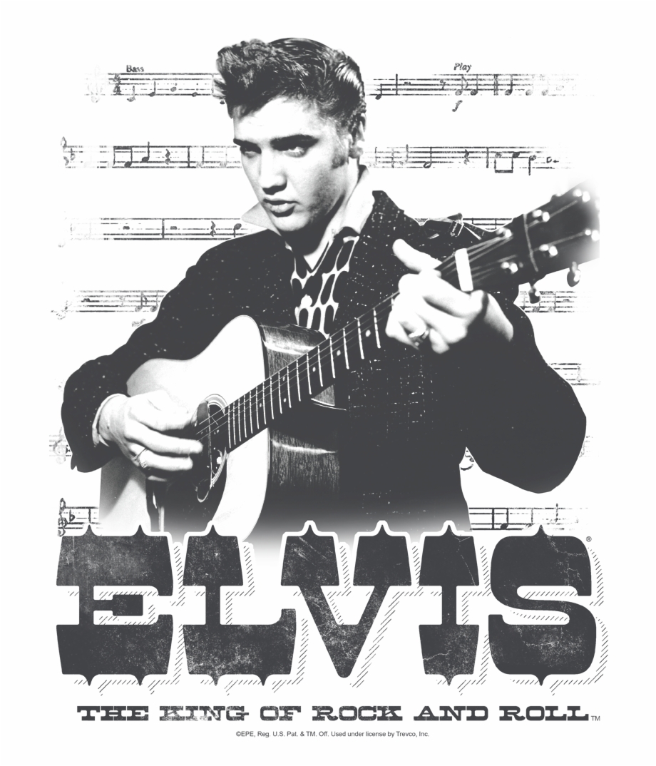 Elvis Presley The King Of Mens Slim Fit