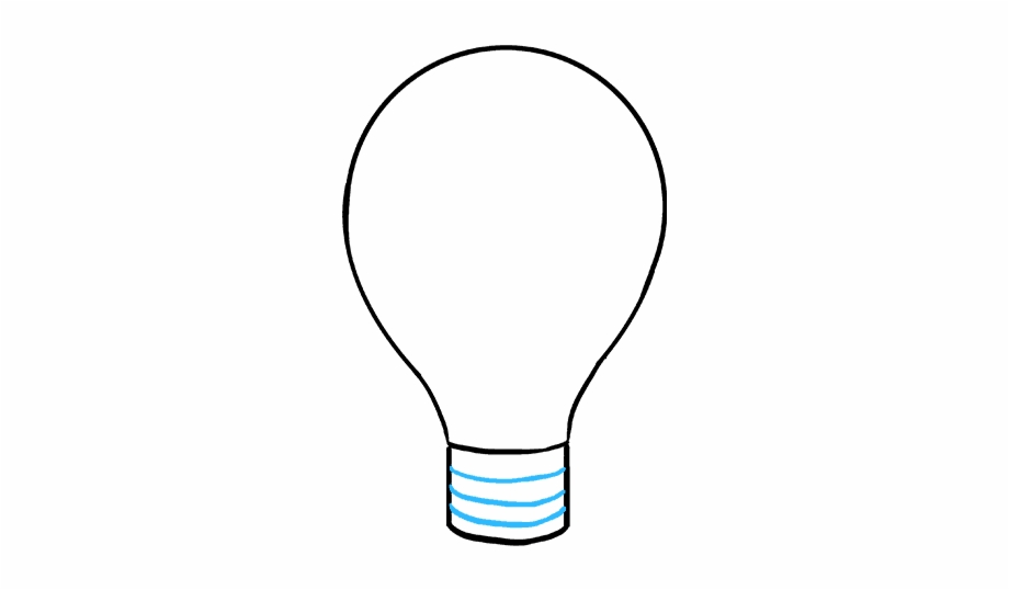 Idea Drawing Light Bulb Incandescent Light Bulb