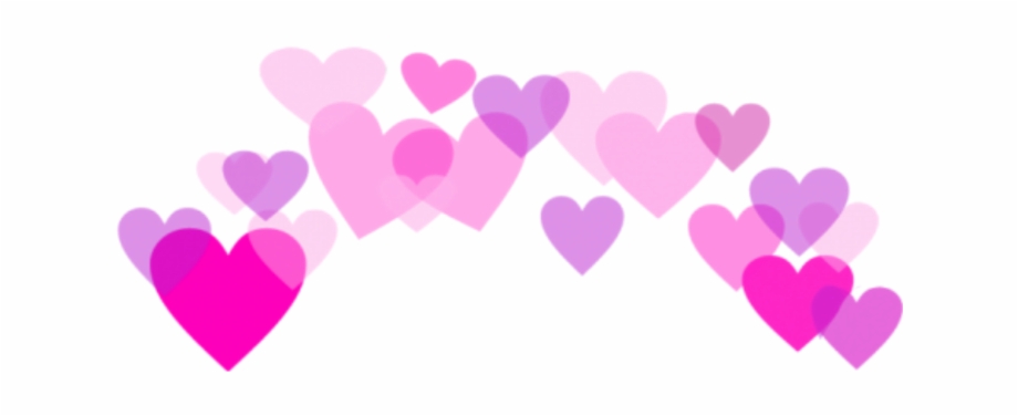 Heart Crown Png Pink Heart Crown Png