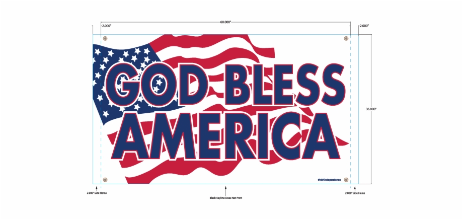 God Bless America Png Poster