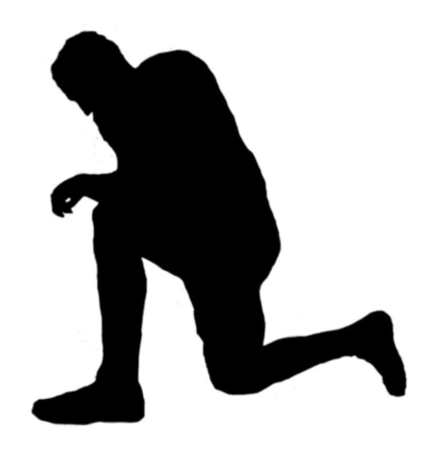 Free Silhouette Kneeling, Download Free Silhouette Kneeling png images ...