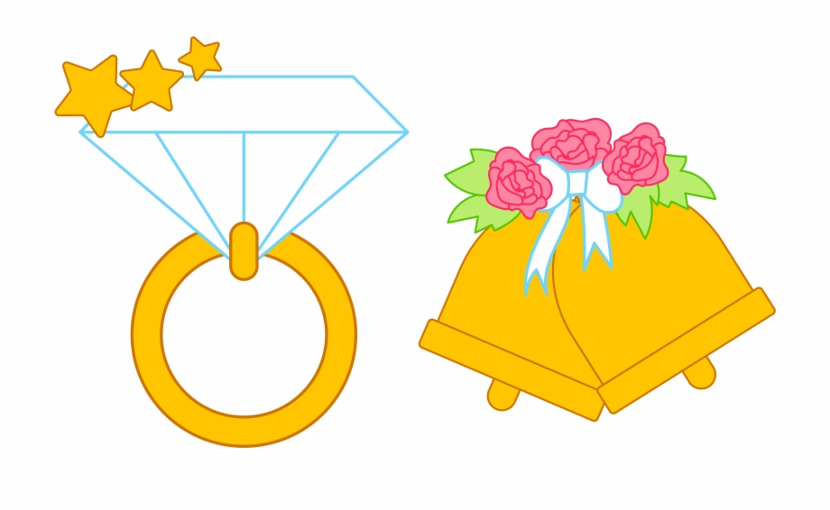 Wedding Cake Clipart Bells And Ring