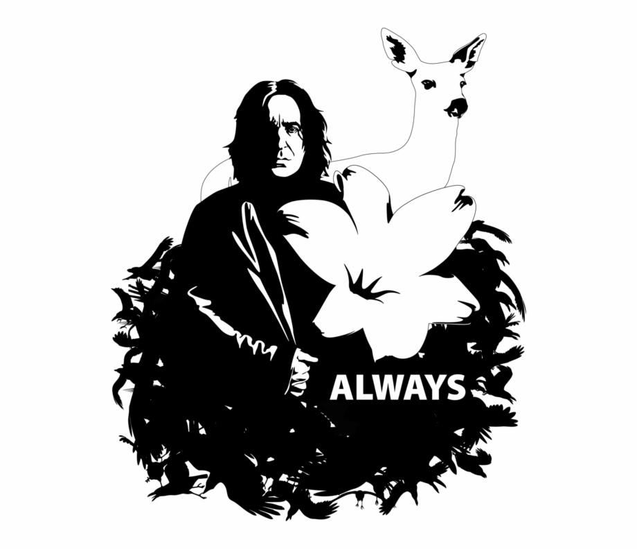Snape By Mad42sam Clipartlook Snape Harry Potter Vector