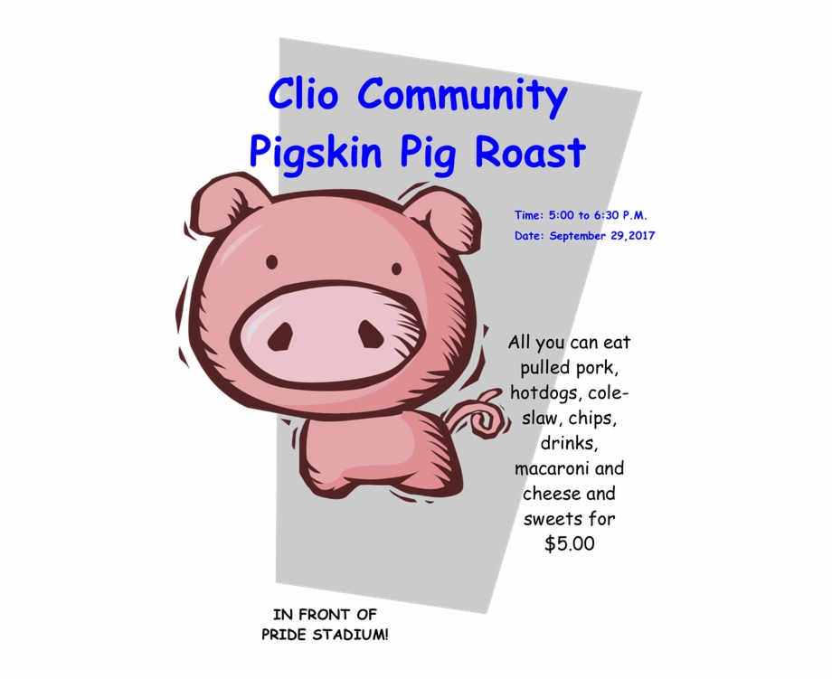 Clio Community Pig Roast Adjectives To Describe Pig